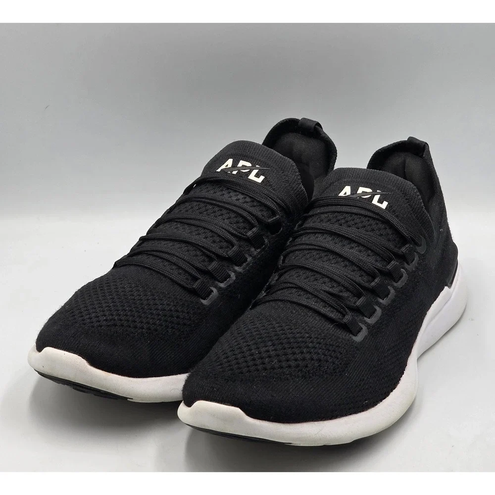 APL TechLoom Breeze Women's Black Sneakers Size 10 Missing Insole